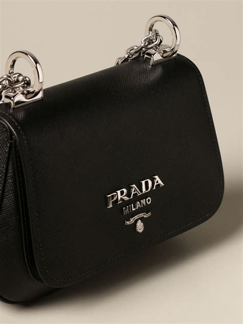 black leather prada|prada black leather crossbody bag.